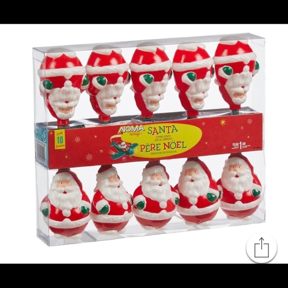 Santa Noma Heritage LED Incandescent Indoor String Lights - Picture 5 of 7